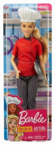 Papusa Barbie cariere chef in bucatarie