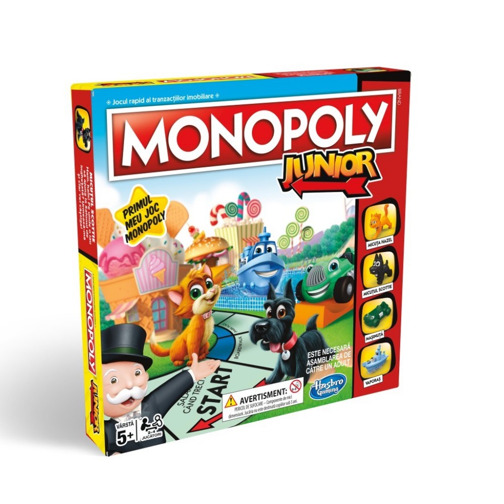 Monopoly Junior in limba romana