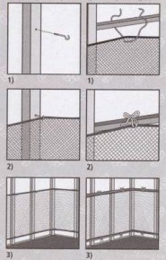 Plasa protectie balcon/terasa Reer 71743