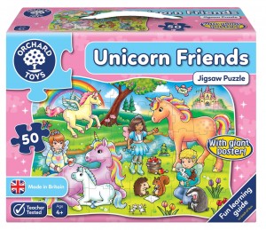 Puzzle Prietenii Unicornului Unicorn friends