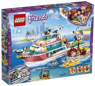 Lego Friends Barca pentru misiuni de salvare 41381