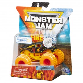 Monster Jam Masinuta metalica fire and ice Personajul W