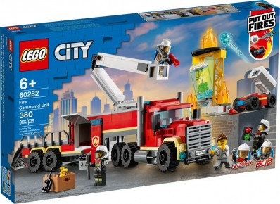 Lego City Unitate de comanda a pompierilor 60282