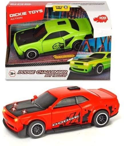 Dodge Chalenger SRT Hellcat cu sunete si lumini - verde